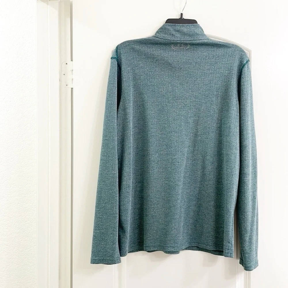 Under Armour green quarter zip sweater
